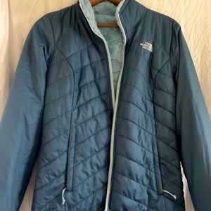 The North Face Reversible faux fur lined jacket